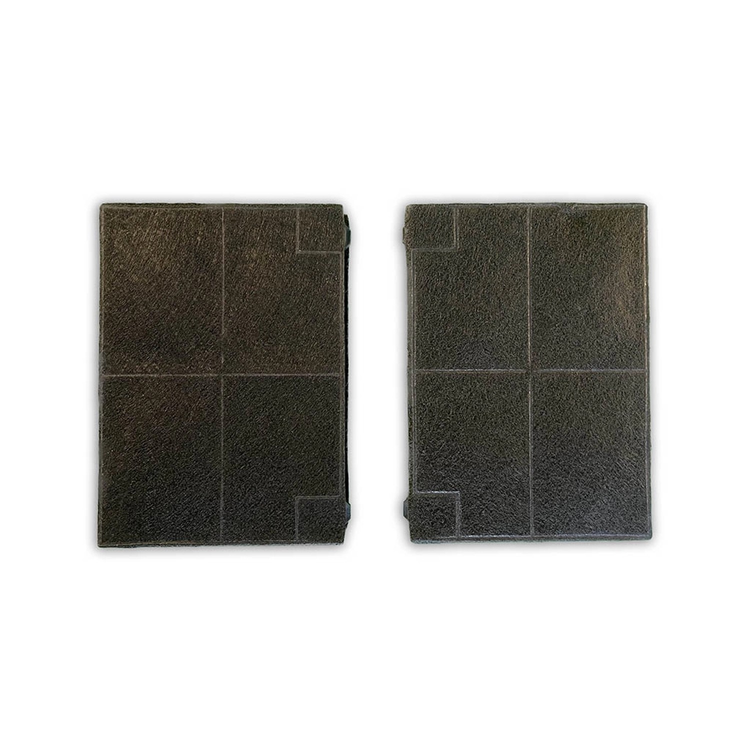 Zwei AIR2GO Aktivkohlefilter für Siemens Dunstabzugshauben, passend für 640550 und 00640550.