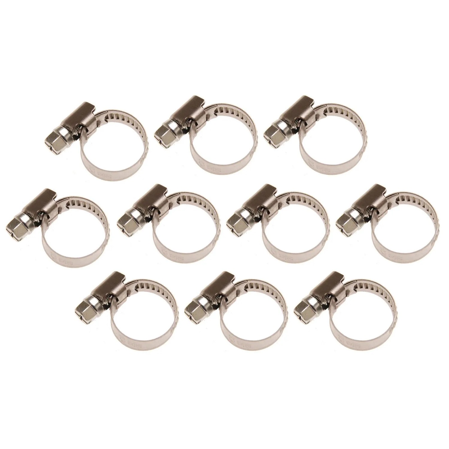 BGS Schlauchklemmen Rostfrei 10 X 16 Mm 10Tlg  8095 10X16