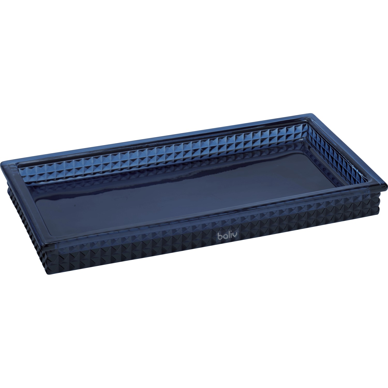 baliv Dark Wonder trend Tablett Blau 30 cm x 14,8 cm