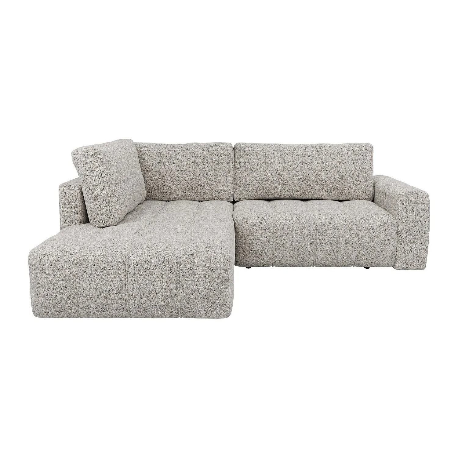 Vente-unique Sofa Ohne Schlafmöglichkeit Loriona Grau 275 cm