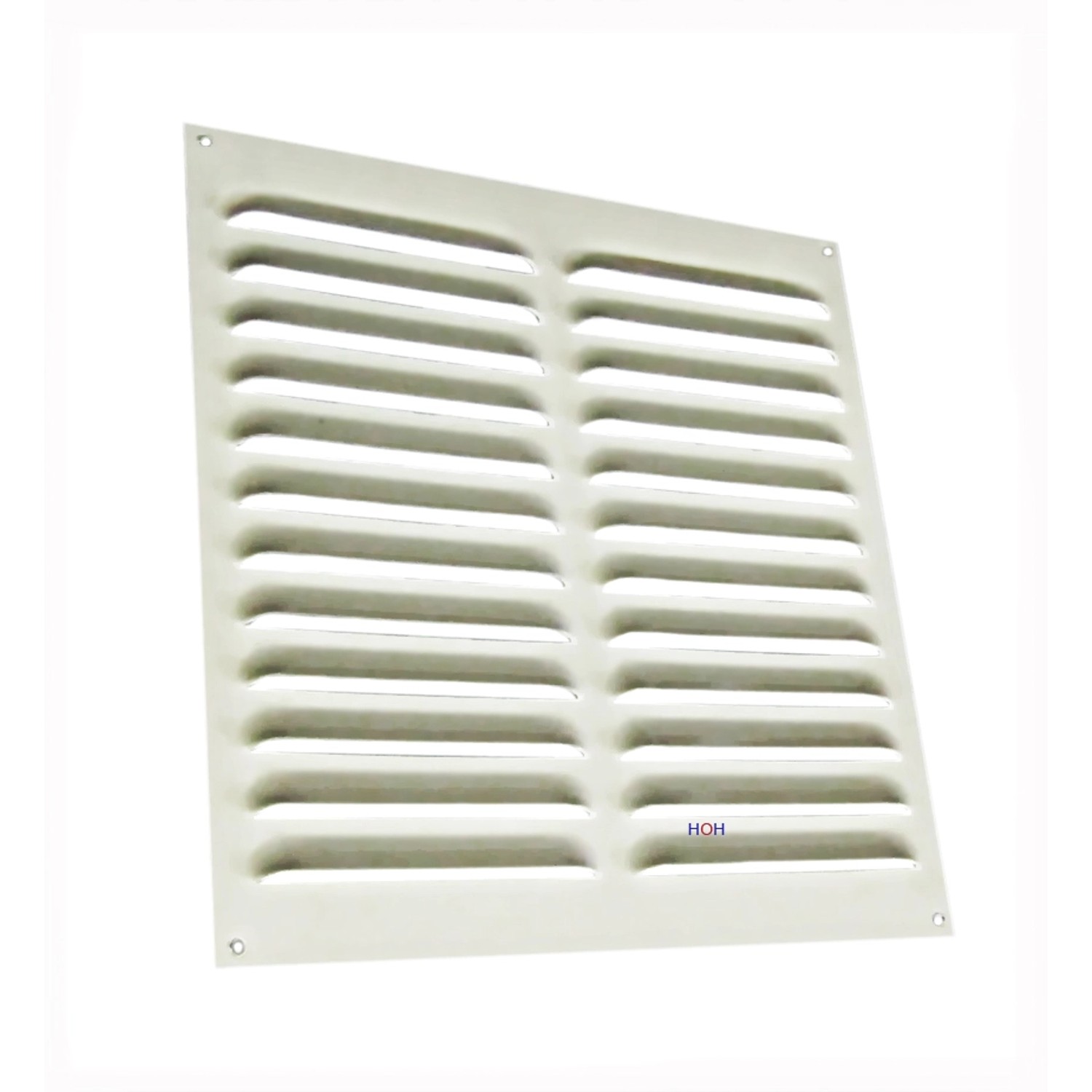 Häusler Lüftungsgitter LG 2525 W Lamellengitter Alu Weiss 250 x250mm Abluft günstig online kaufen