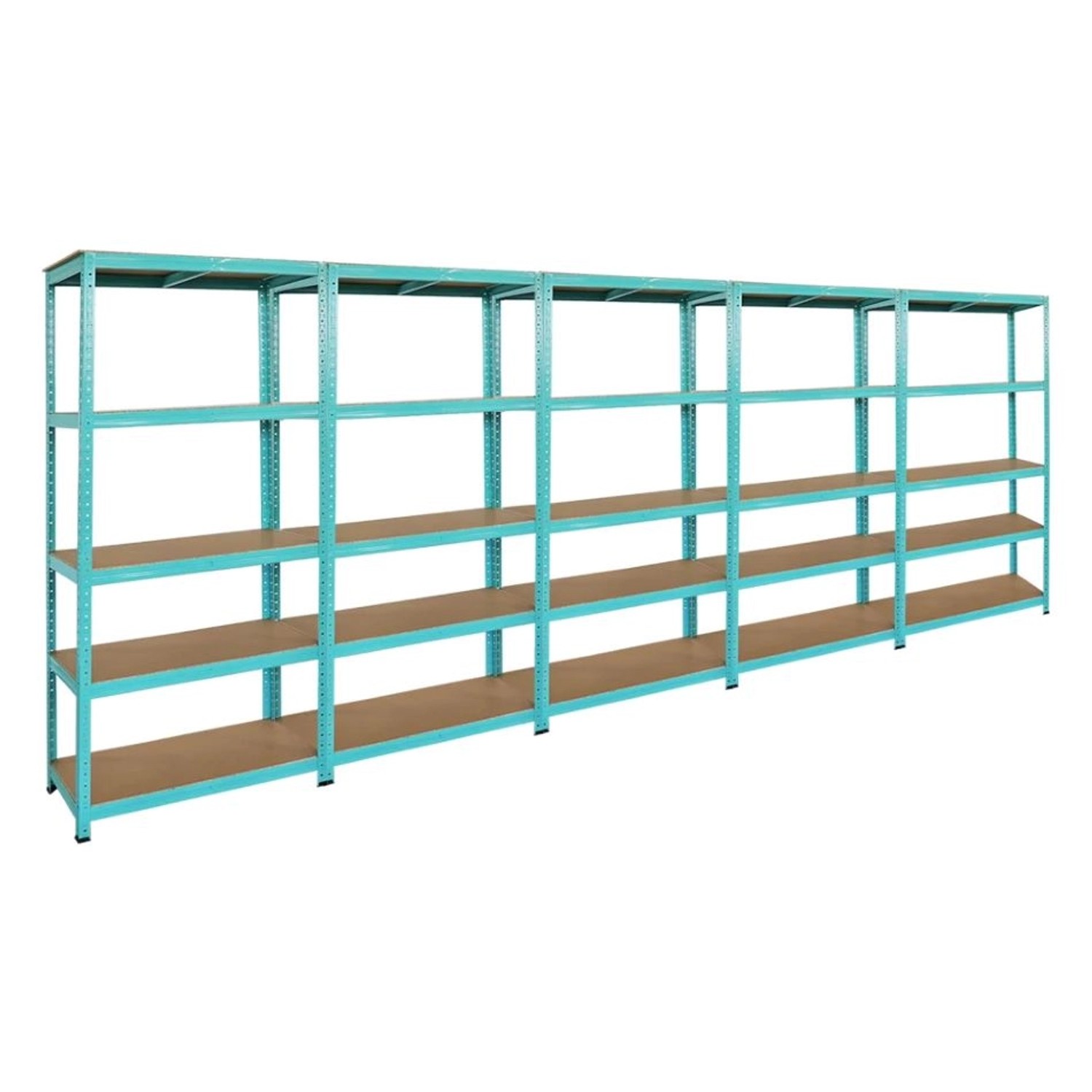 PROREGAL 5er Schwerlastregal GREEN HULK Set HxBxT 180x90x40cm Fachlast 175k günstig online kaufen