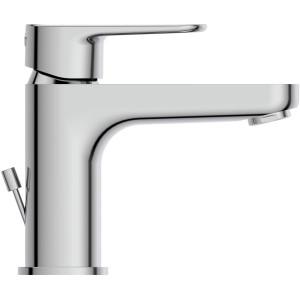 Ideal Standard Cerafine O Waschtischarmatur H80, Chrom, mit Zugknopf-Ablaufgarnitur.