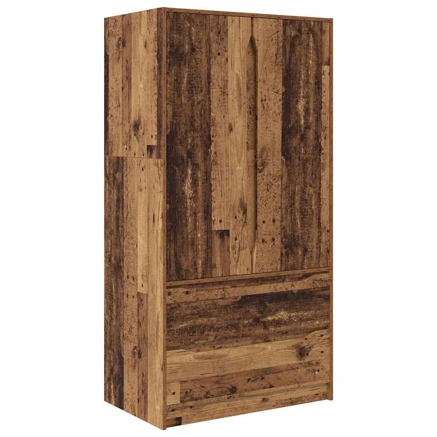 vidaXL Badezimmerschrank Altholz 79,5 x 49 x 156 cm Holzwerkstoff 3406253 günstig online kaufen