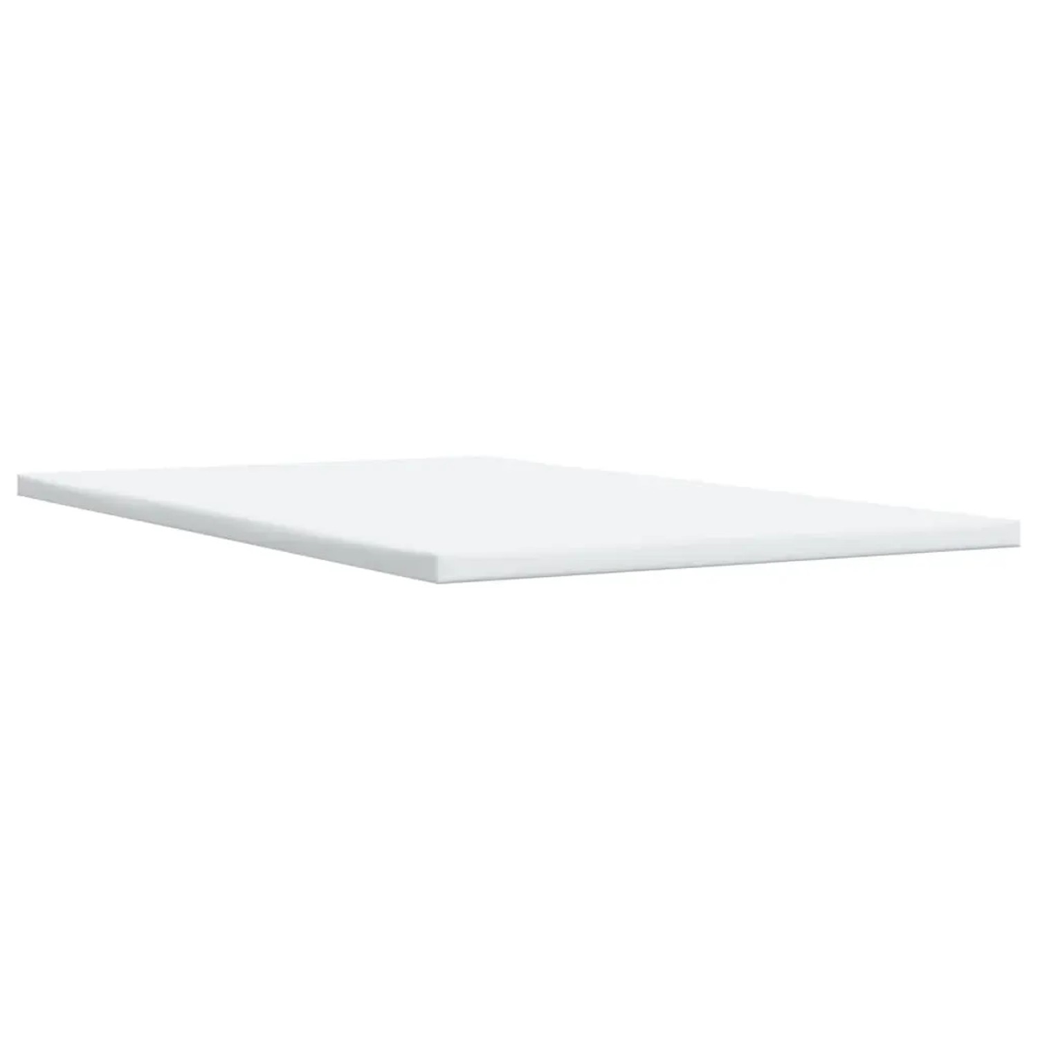 Matratzenauflage, weiß, für vidaXL Boxspringbett 80x200 cm.