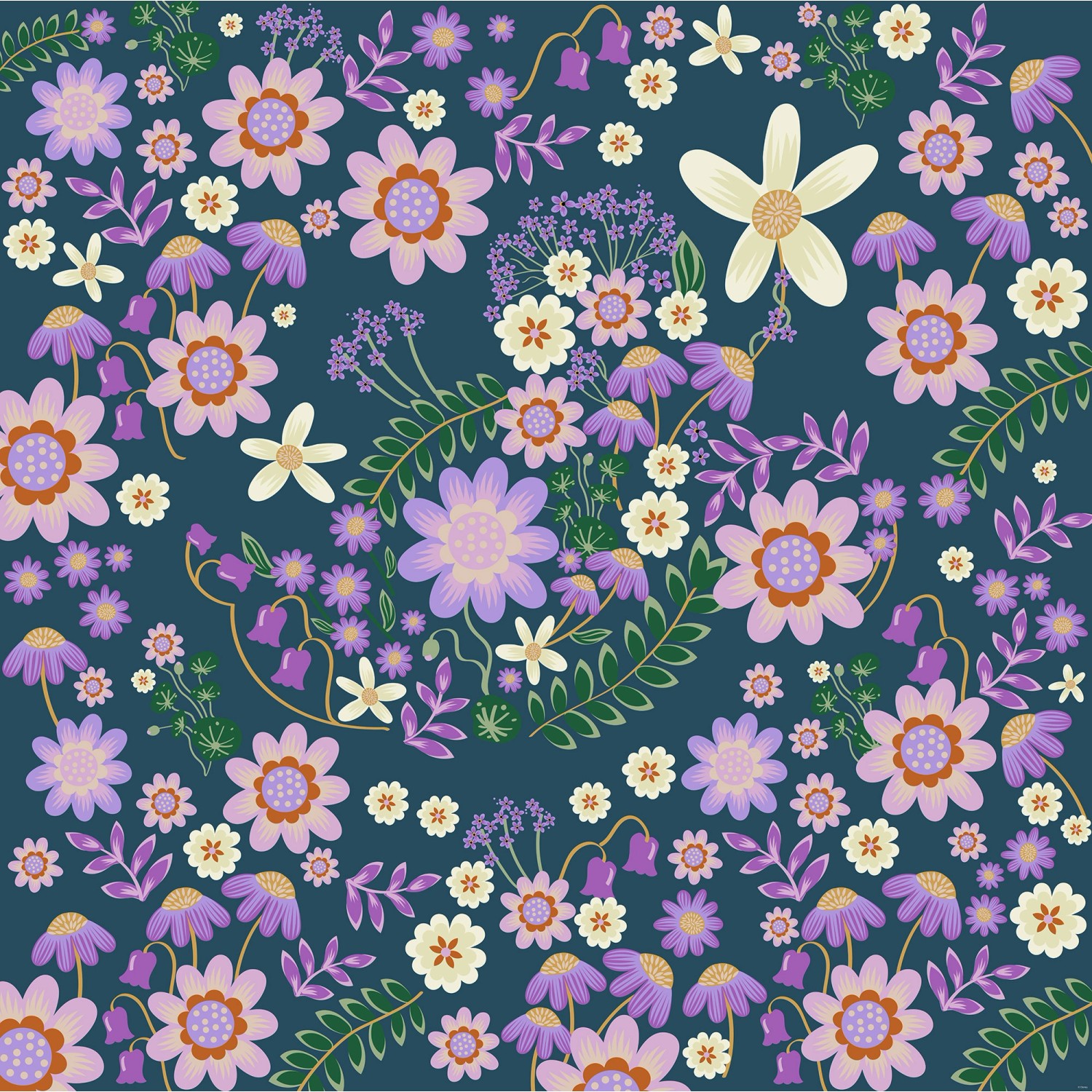 Komar Vlies Fototapete Disney Minnie Mouse Gardening Club Blau günstig online kaufen