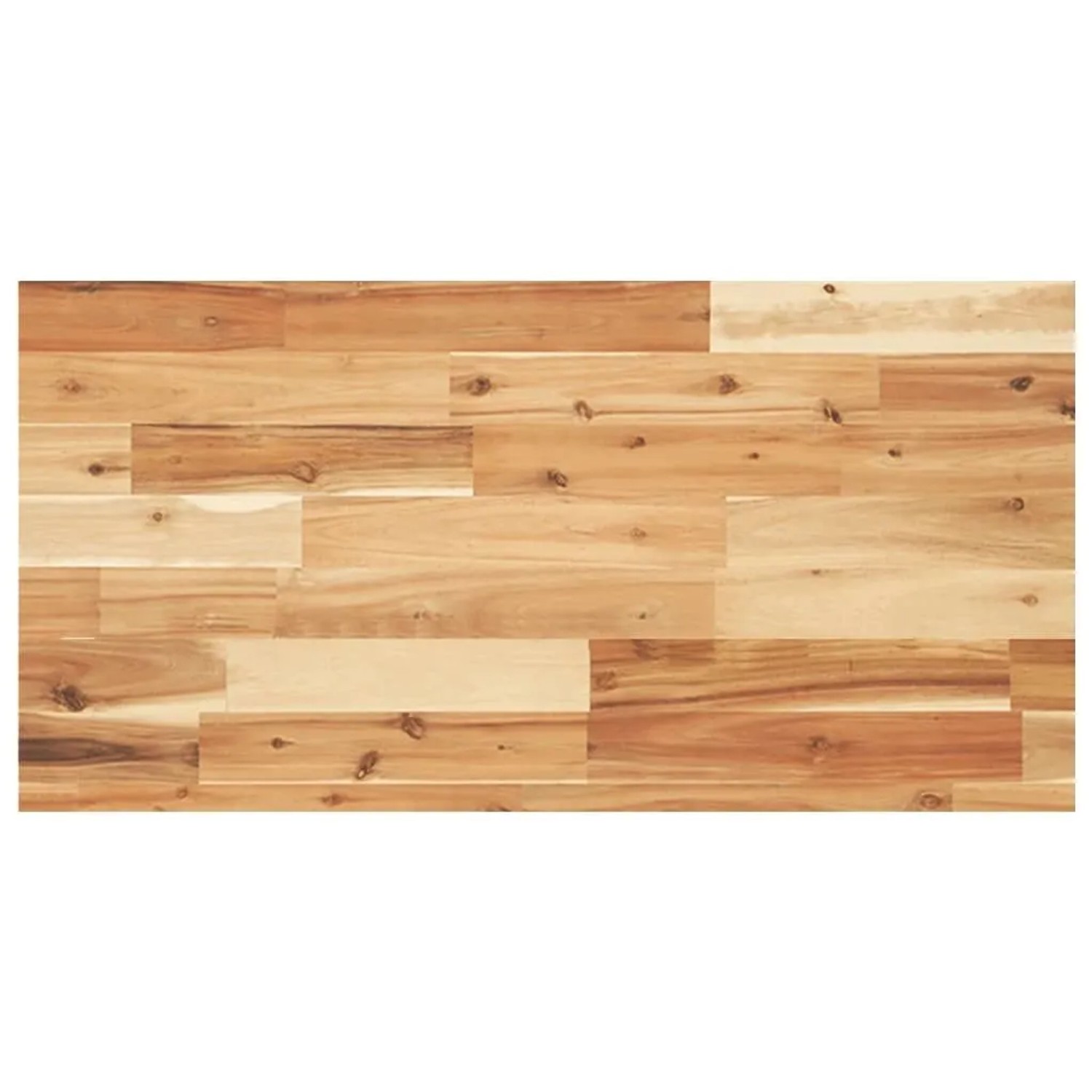 vidaXL Schweberegal 100x40x4 cm Massivholz Akazie Ölbehandelt 3279639
