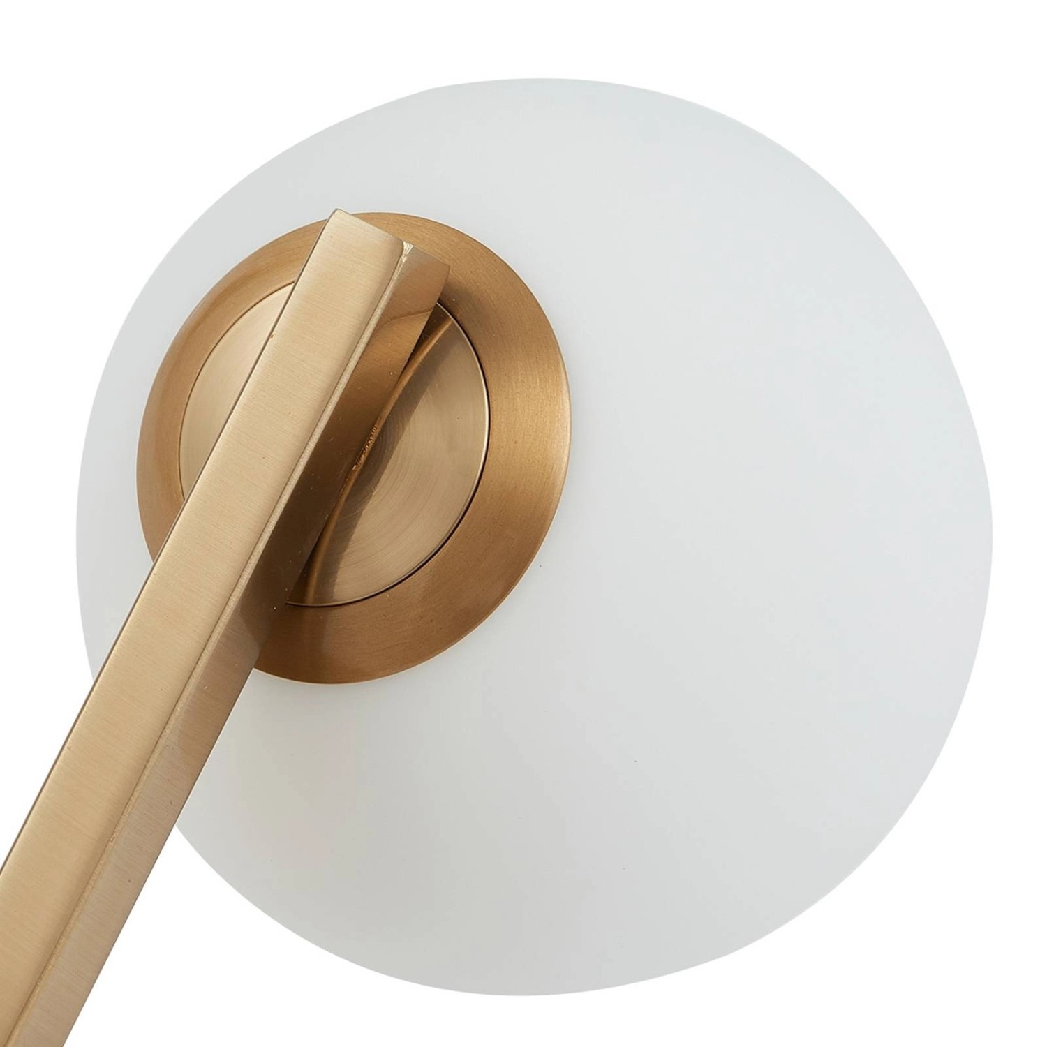 Lucande Wandleuchte Wandlampe Bad Bidolo 10020143 Spritzwassergeschützt in Gold Messing aus Metall 1-flammig G9 Badezimmerleuchte_6