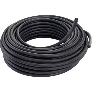 Schwaiger Solarmodul-Anschlusskabel, 20 m, für Balkonkraftwerke, aufgerollt.