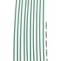 10 grüne Topfpflanzstäbe, 50 cm lang, für das gerade Wachstum von Pflanzen.