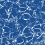 Blaue Mountfield Poolfolie Mistry Ø 3,6 m x 1,2 m mit Wasser-Optik für Pools.