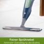 Bona Spray Mop für Hartböden mit Kartusche im Einsatz auf Fliesenboden.