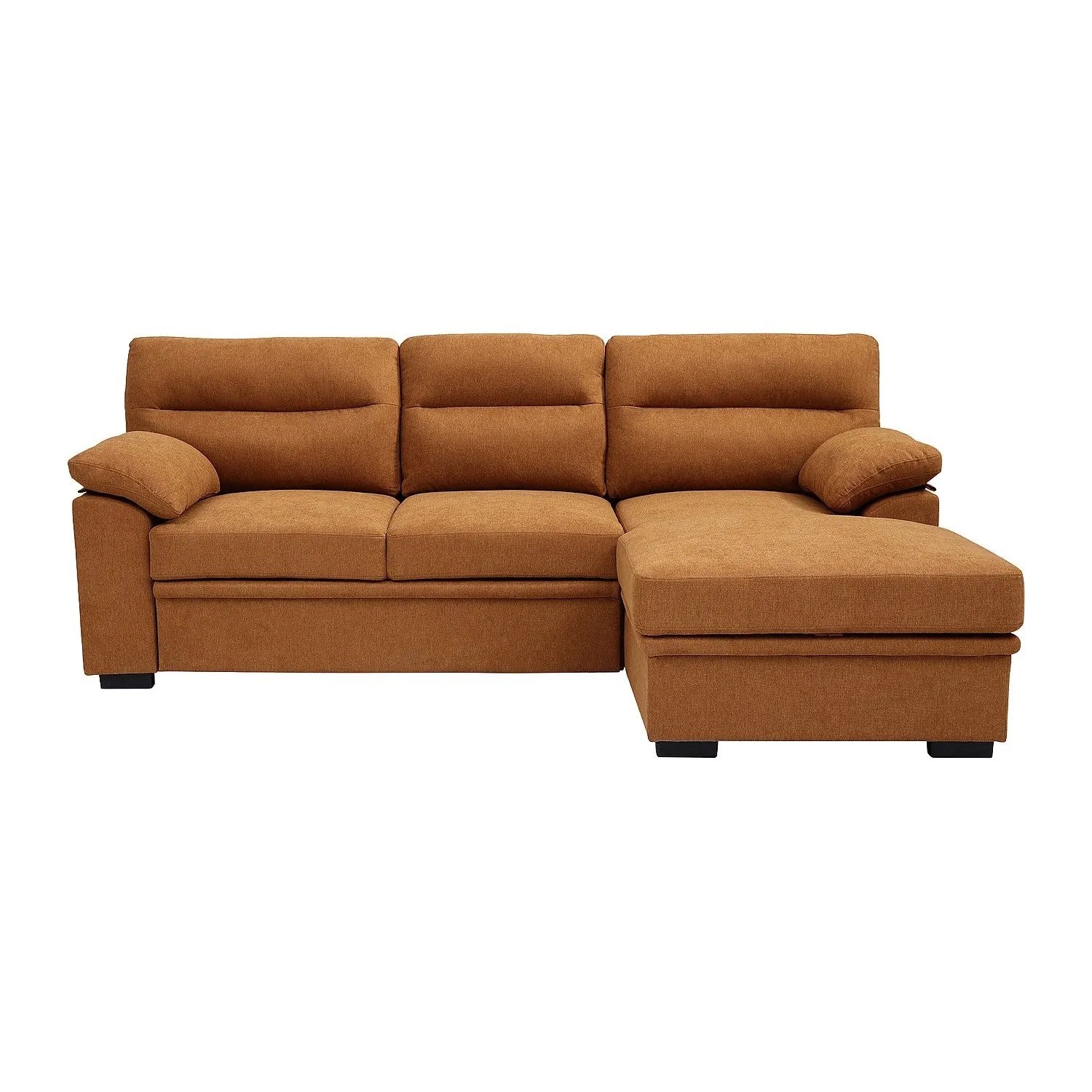 Vente-unique Schlafsofa Ulenio Terracotta 234 cm
