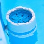 Summer Fun Skimmy 2 Einhängefilter im Pool, weiße Umrandung. Ideal zur Reinigung der Wasseroberfläche.