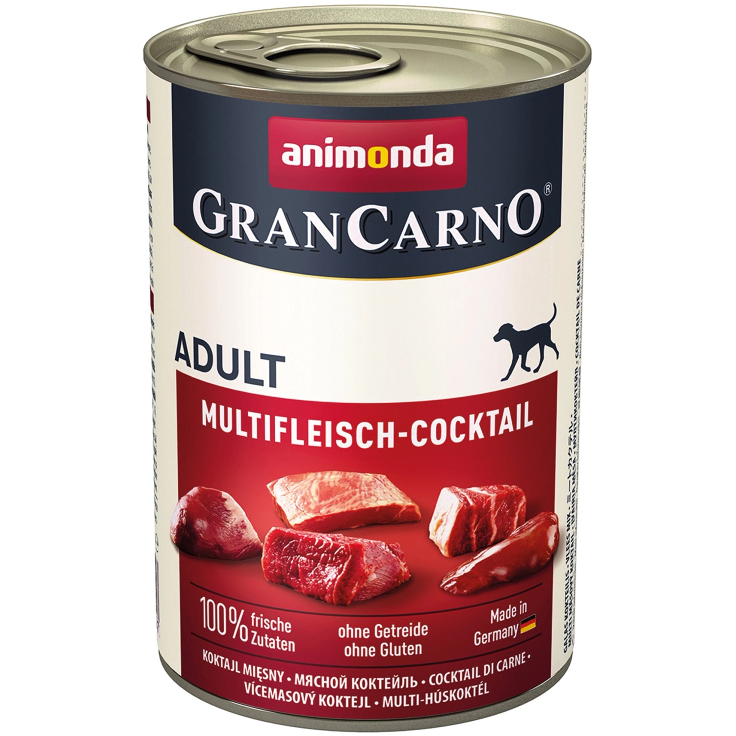 Gran Carno Hunde-Nassfutter Original Adult Multifleisch-Cocktail 400 g
