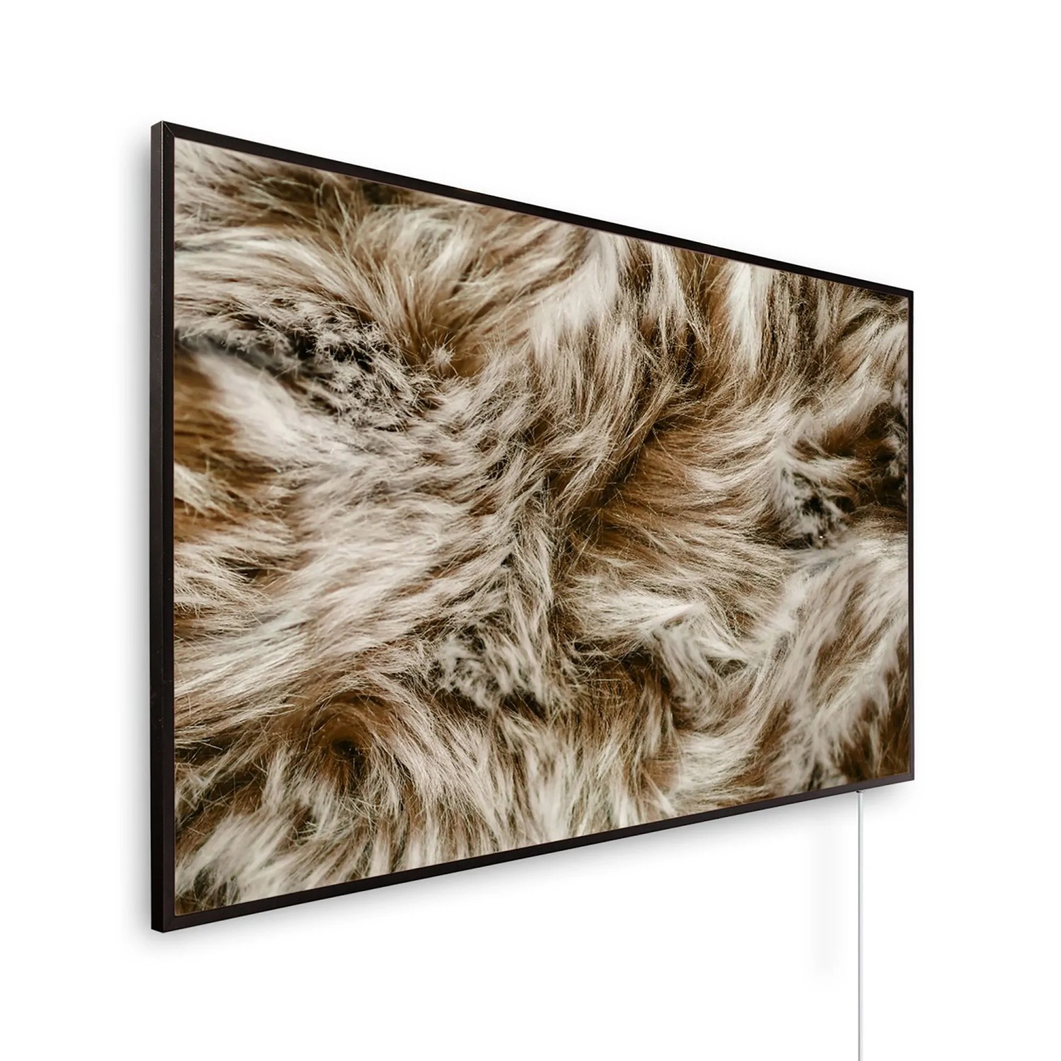 Könighaus Infrarotheizung Fellwärme Ambient Edition 800 W Schwarz