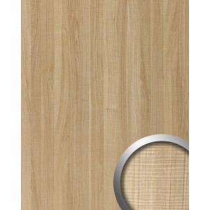 WALLFACE Wandpaneel in Ahorn Optik, hellbraun, für die Wandgestaltung.