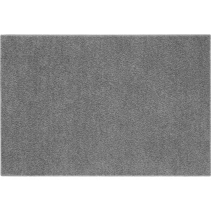 Rechteckiger, hellgrauer Kurzflor Teppich (160x230 cm) der Kategorie Kurzflorteppiche.