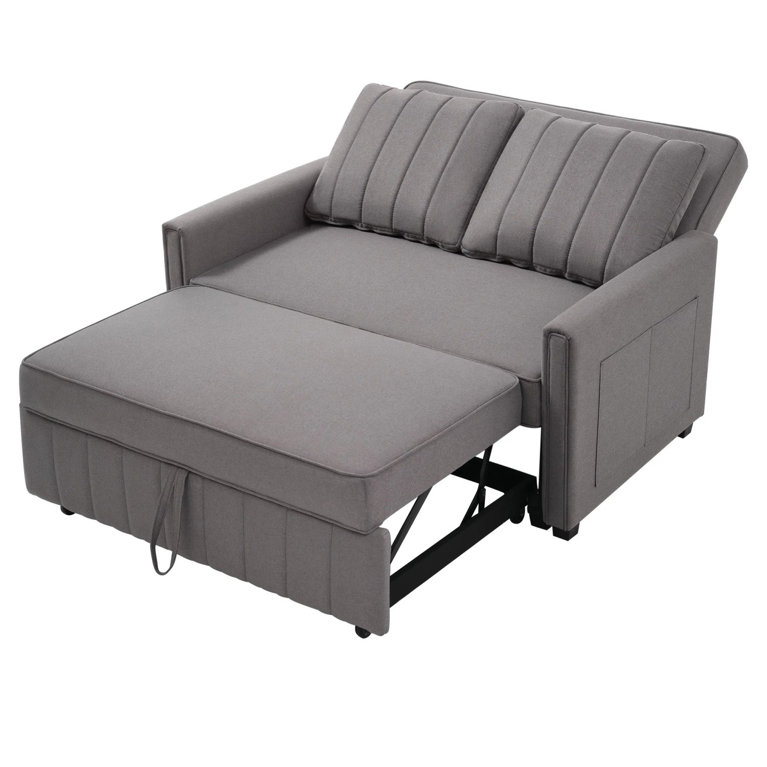 Merax Schlafsofa 180 x 127 cm Verstellbare Rückenlehne