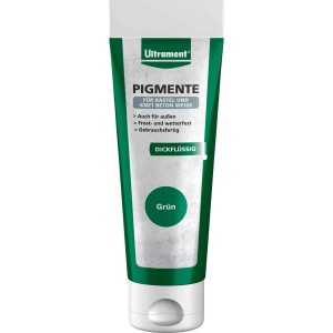 Ultrament Pigmente 100ml Grün für Effektfarben, zum Anmischen von Betonfarben.
