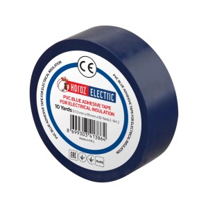 HOROZ Isolierband 19 mm x 9 m PVC Blau Elektro Isolierklebeband Selbstklebend Stark Haftend 1 Stück