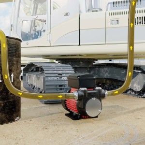 Wiltec Heizöl- Und Dieselpumpe 230V/357W/60L/Min Selbstansaugend Dieselöl Pumpe