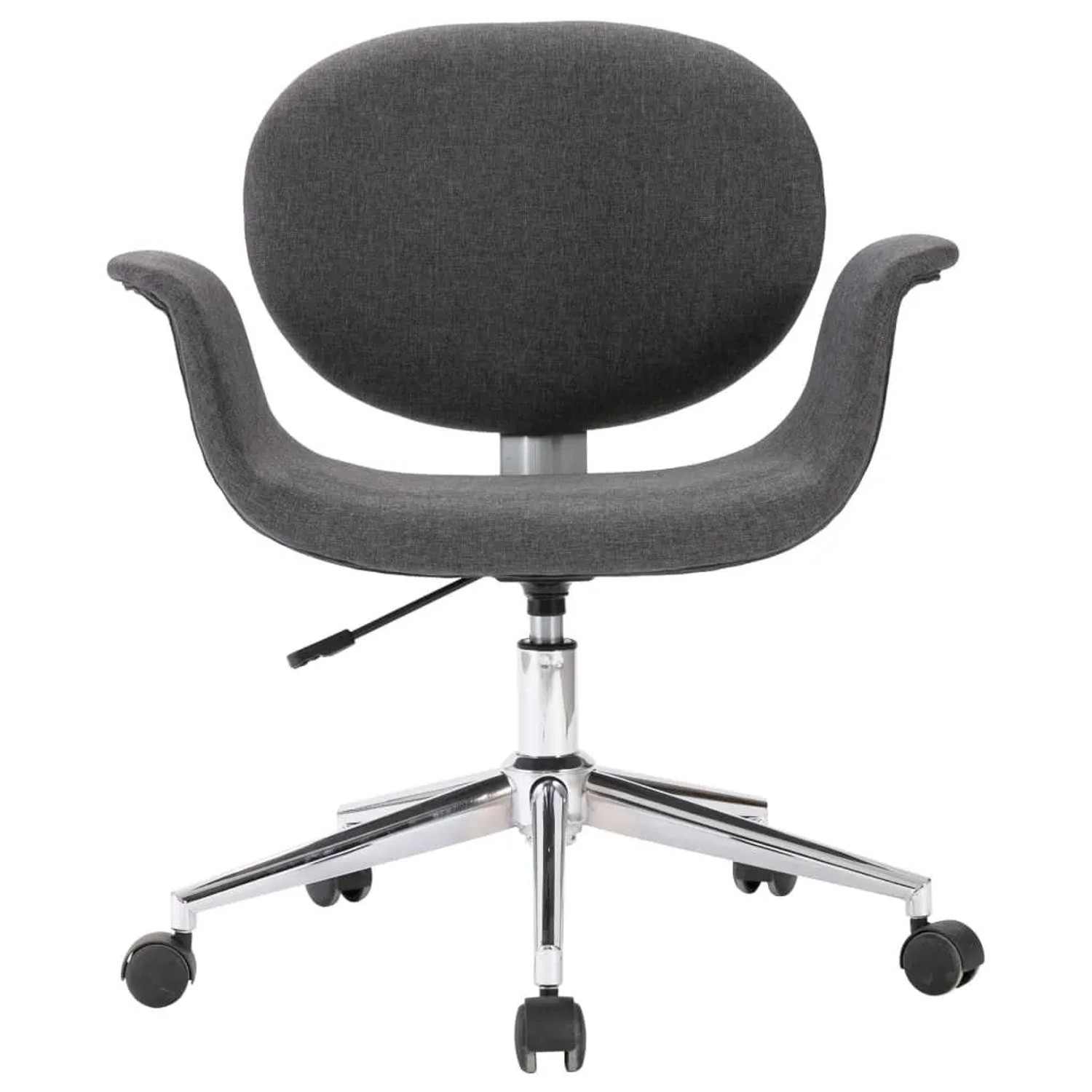 vidaXL Esszimmerstühle 2 Stk Drehbar Grau Stoff 3054863_3