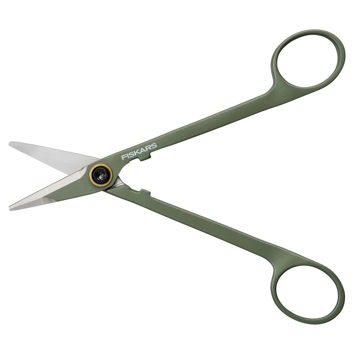 Fiskars Pflanzenschere Lange Griffe mit Halter Grün günstig online kaufen