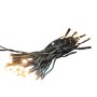 Lex 50er LED Lichterkette mit grünem Kabel, warmweiß leuchtend, ideal für Innenräume und Partybeleuchtung.