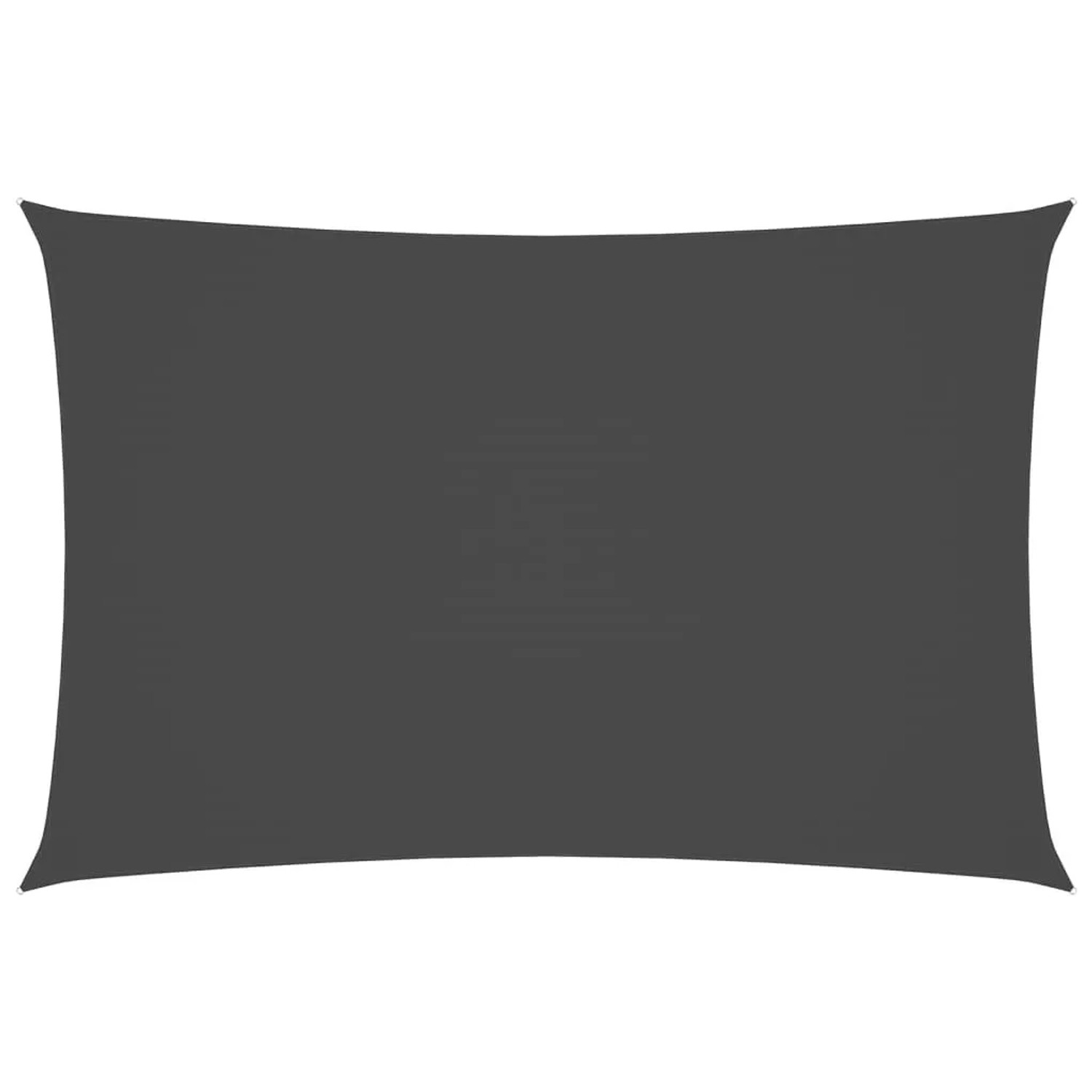 vidaXL Sonnensegel Oxford-Gewebe Rechteckig 2x4 m Anthrazit 42303