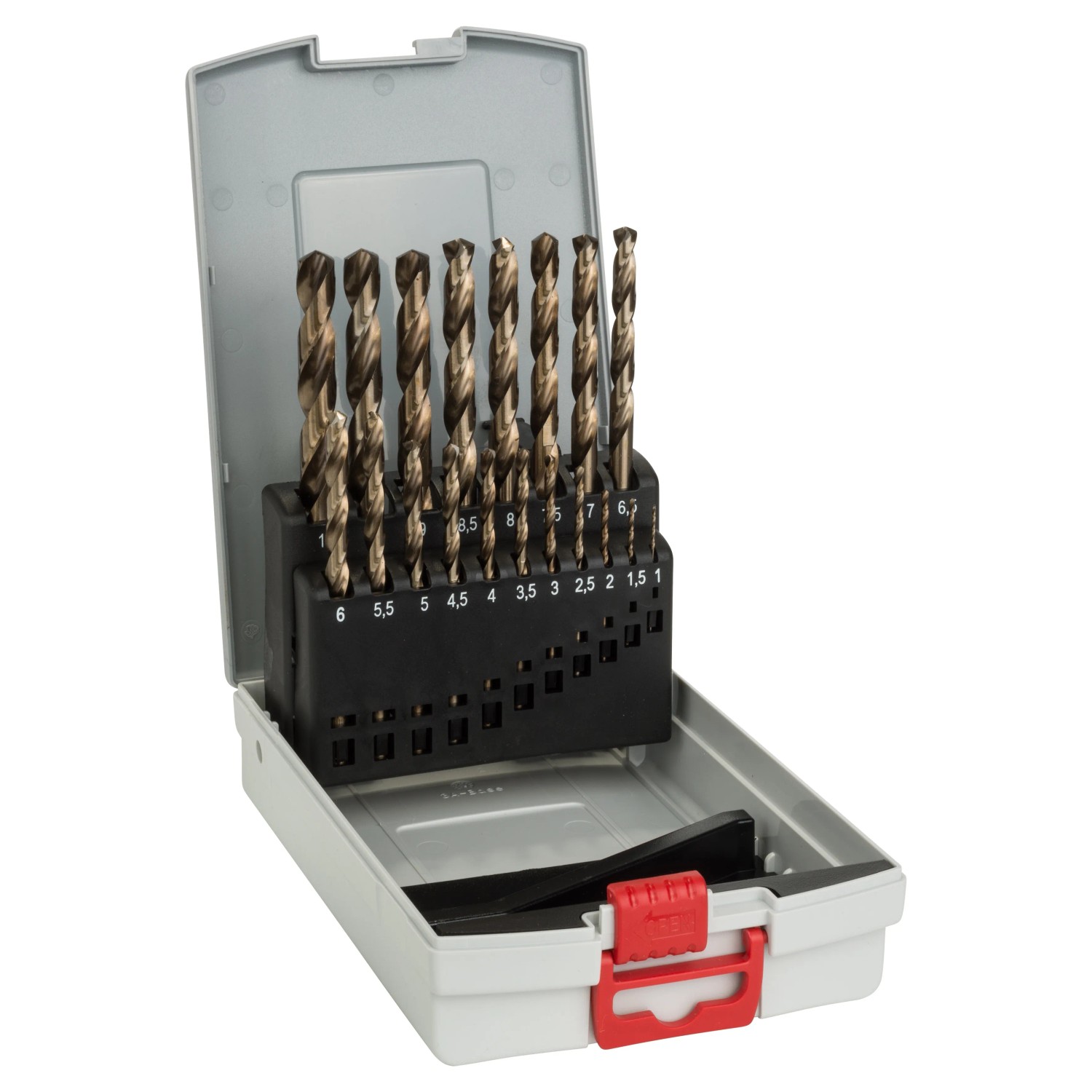 Heller Tools HSS-G Super Stahlbohrer Set – 19-teilig, 1–10 Mm, In Robuster Maxxbox
