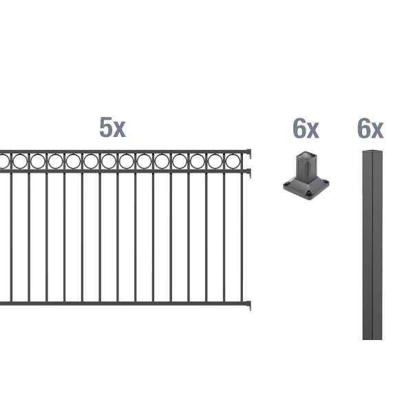 Gartenzäune Aluminium kaufen bei OBI