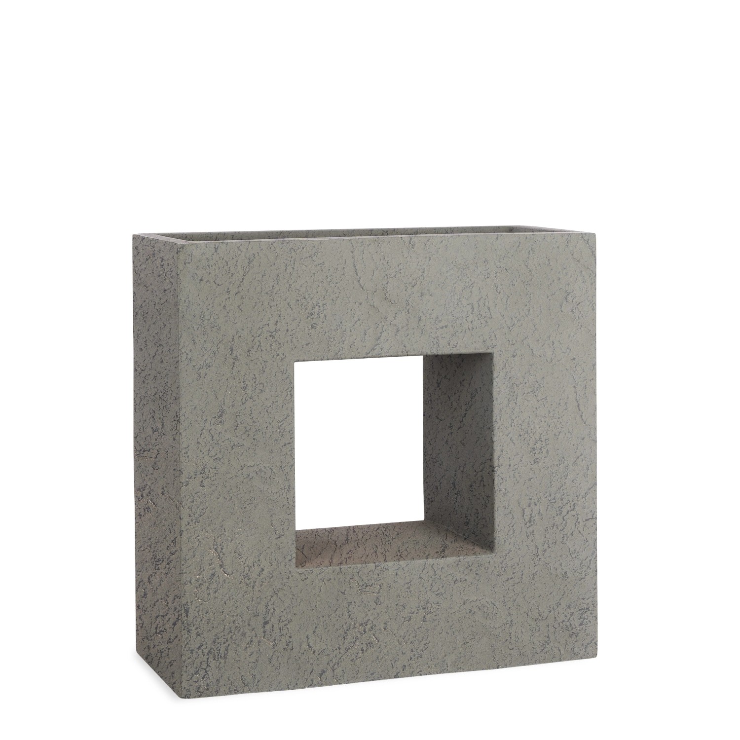 Pflanzwerk Hochbeet Pflanzkübel Vista Premium Frostbeständig Lava 66 cm Gra günstig online kaufen