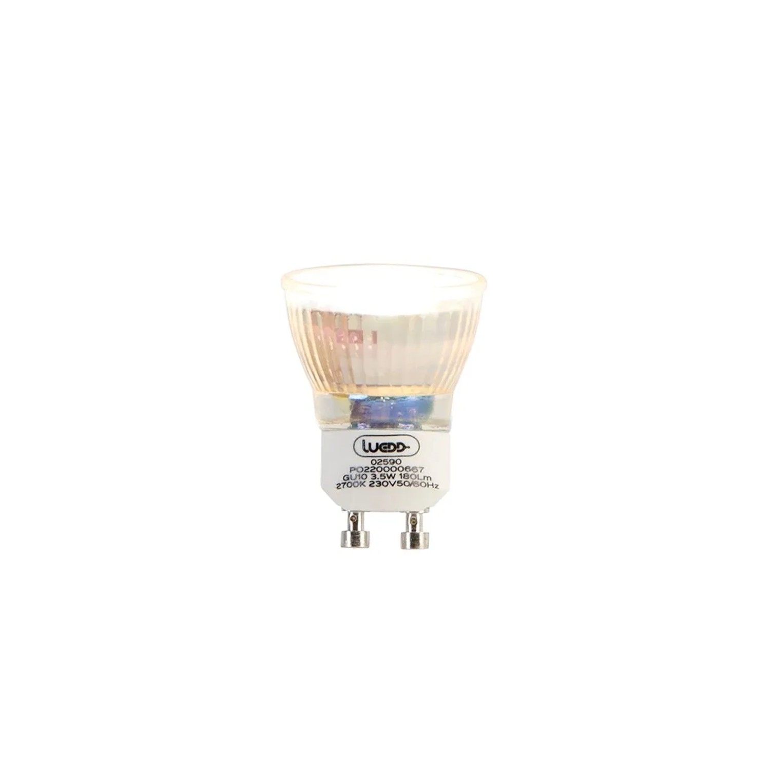 LUEDD GU10 LED Leuchtmittel 35 mm 3,5W 180LM 2700K