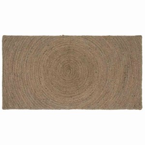 vidaXL Bereichsteppiche Rechtwinklig Grau 80 x 150 cm Jute 42010534
