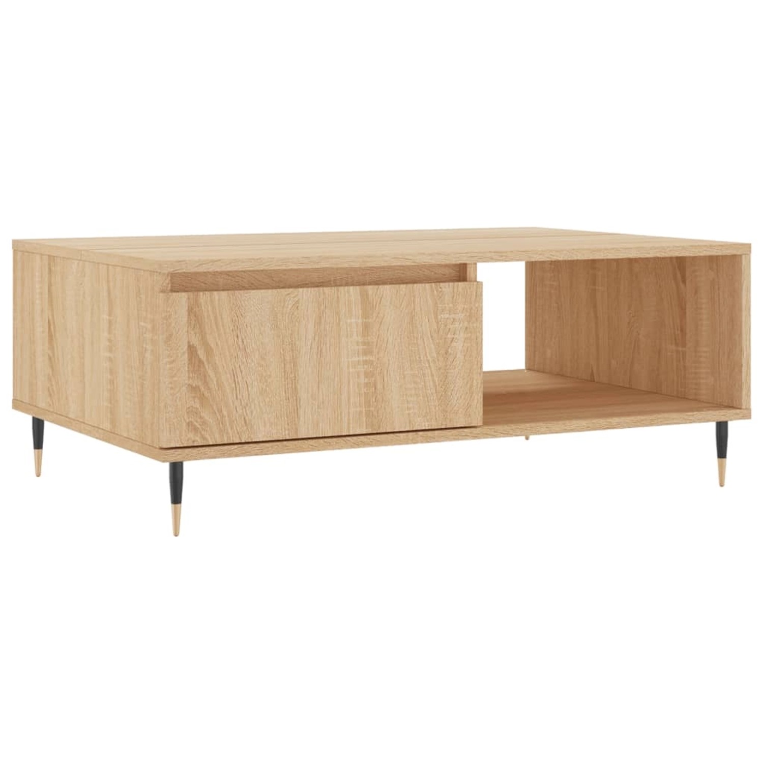 vidaXL Couchtisch Sonoma-Eiche 90x60x35 cm Holzwerkstoff Modell 1 günstig online kaufen