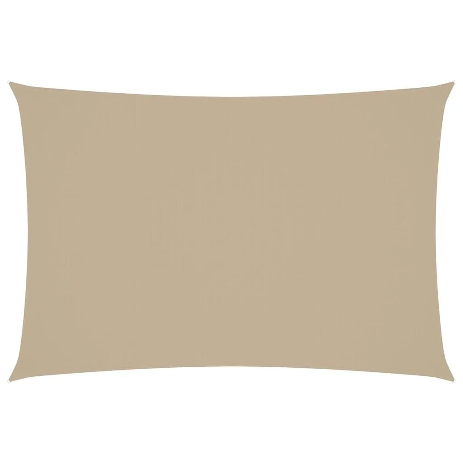 Furnicato Sonnensegel Oxford-gewebe Rechteckig 3x5 M Beige