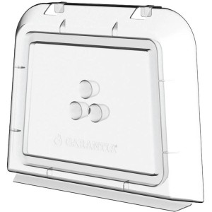 Garantia Sunny Endkappe für Pflanztunnel, transparent, 2er-Set zum Verschließen.