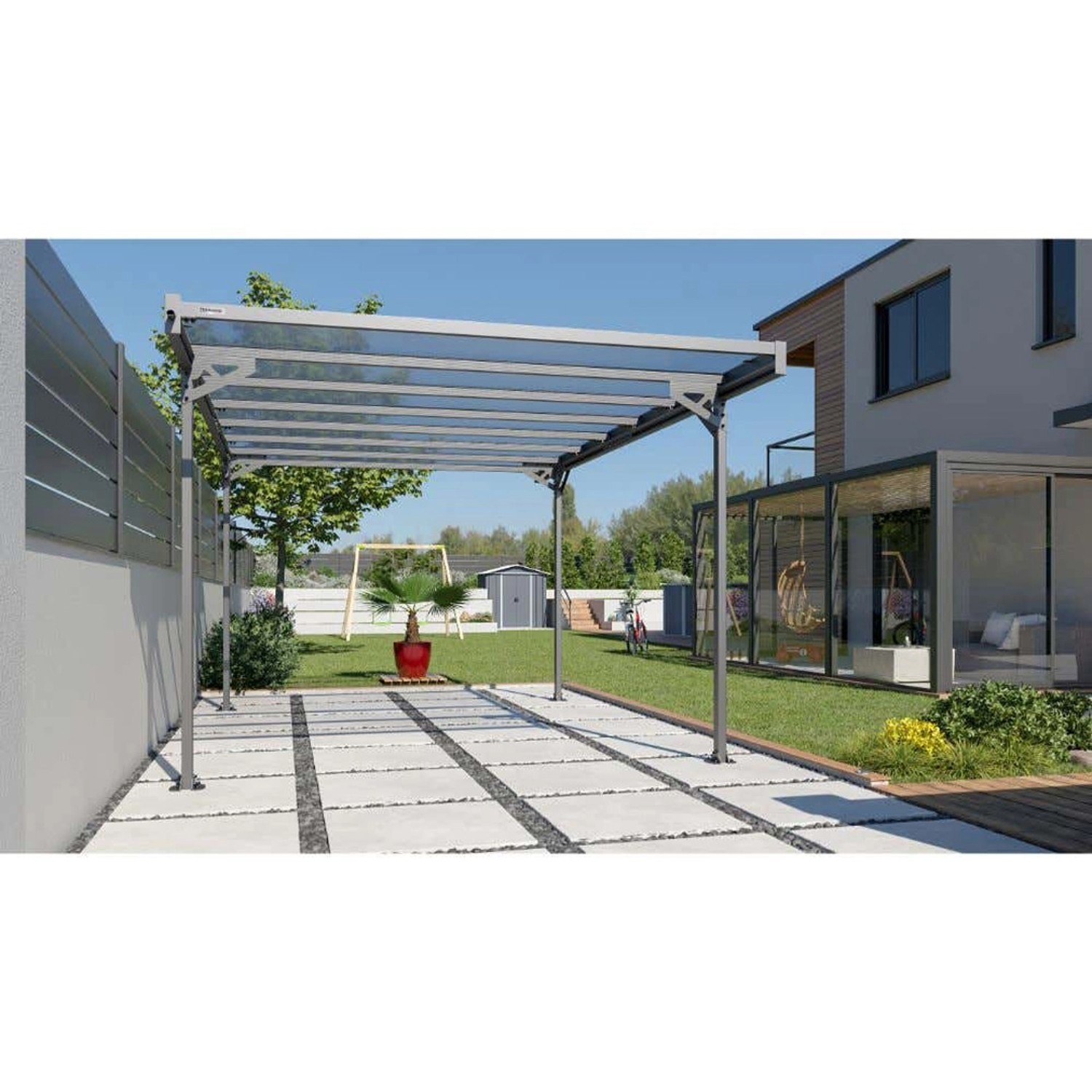 Terrando Carport Mistral Aluminium B 300 cm X T 510 cm günstig online kaufen