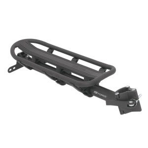 Force Alu Gepäckträger für Sattelstütze, Schnellspanner, universell für 24-29 Zoll Fahrräder.