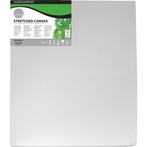 Rechteckiger, weißer Simply Keilrahmen, 50x60 cm, geeignet für Öl- und Acrylmalerei.