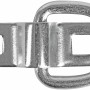 LAS Zurrbügel für PKW Anhänger, verzinkter Stahl mit Ring, zur Spanngurtbefestigung.