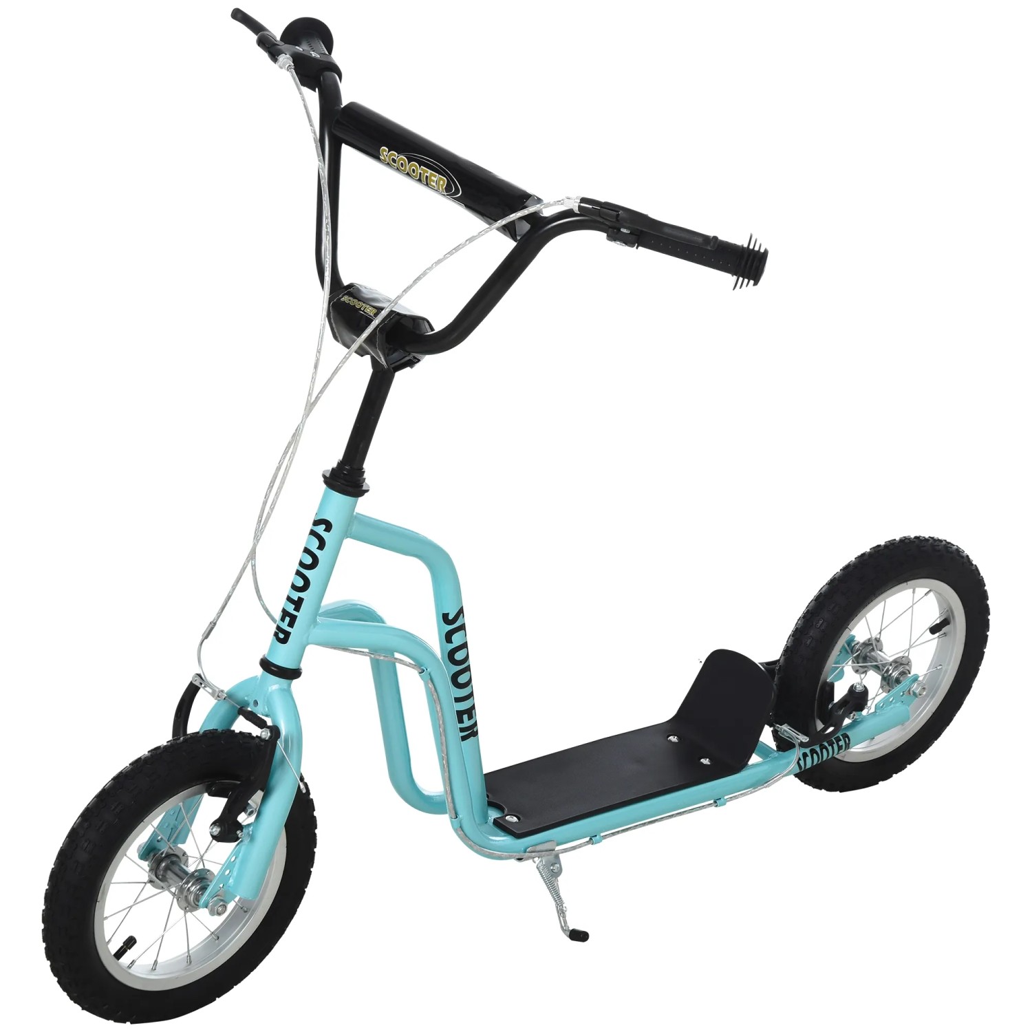 HOMCOM Kinderroller Verstellbar mit Luftreifen