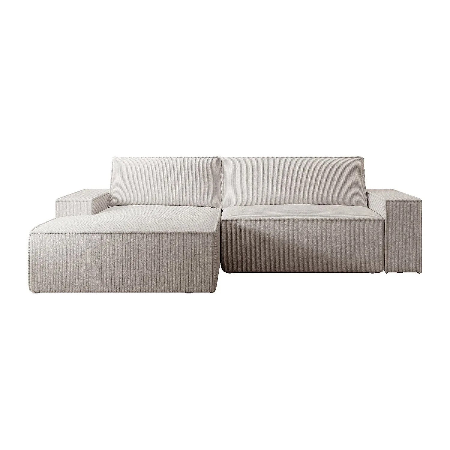 Vente-unique Sofa Ohne Schlafmöglichkeit Amelia Beige 267 cm