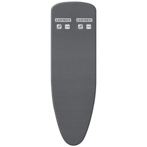 Leifheit Bügeltischbezug Thermo Reflect S/M in Anthrazit für Bügelbretter bis 125x40 cm.