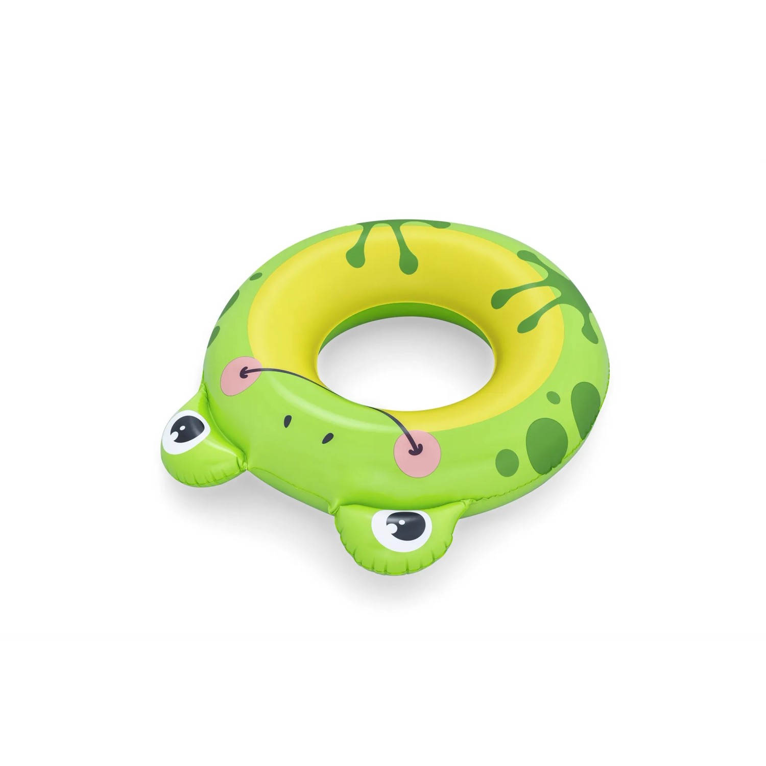 Bestway Schwimmring als Frosch, grün und gelb, für Kinder von 3-6 Jahren.