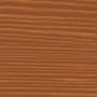 Holzoberfläche mit Xyladecor Holzschutz-Lasur 2in1, Farbton Kastanie, matte Optik.