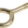 Ringschraube Vermessingt 10 mm x 2,0 mm 5 Stück