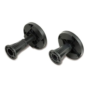 Duschparadies Badezimmer Set Zubehör Für Rechteck Duschtasse Duschwanne 100 x 70cm Armatur Schürze-Stellfüße