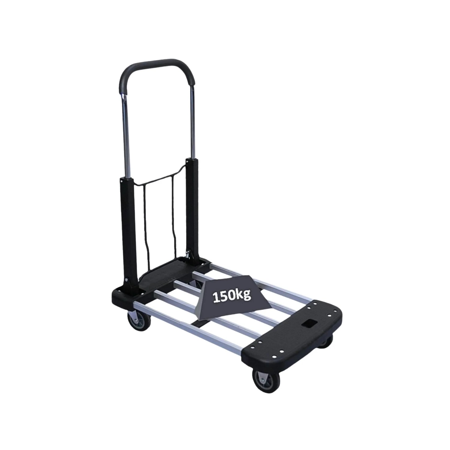 PROREGAL Klappbarer Profi-Transportwagen TAURUS 150 HxBxT 97x46x76cm Traglast 150kg Höhenverstellbarer Griff